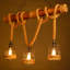 Luminaire suspendu cylindrique à 3 lumières Belkaya