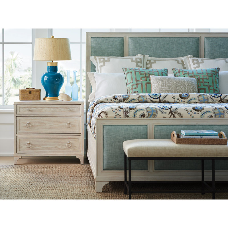 Newport 34'' W Wood Nightstand, Sailcloth