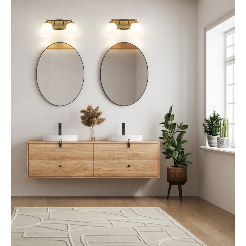 Fenella 2 Light Vanity, Gold