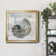 «Shell Welcome», reproduction d'art textuel sur toile encadrée-1800163820-1800163819