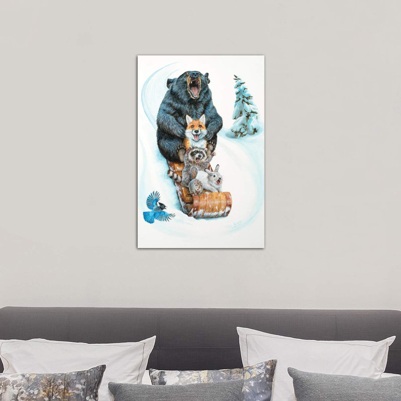The Big Hill by Holly Simental - Wrapped Canvas Print, 66.04 cm H x 45.72 cm W x 1.91 cm D