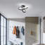 Modern LED Ceiling Light, 20W Modern Spiral Design LED Lamp-1957698809-1962618015