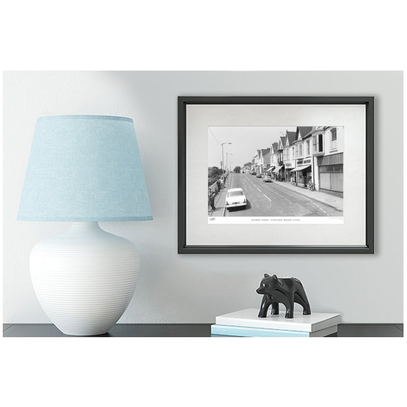 Burry Port, Station Road C1965 by Francis Frith - Single Picture Frame Print, 45cm H x 60cm W x 2.3cm D