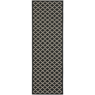 Tapis d'intérieur / extérieur à motif géométrique Herefordshire Performance