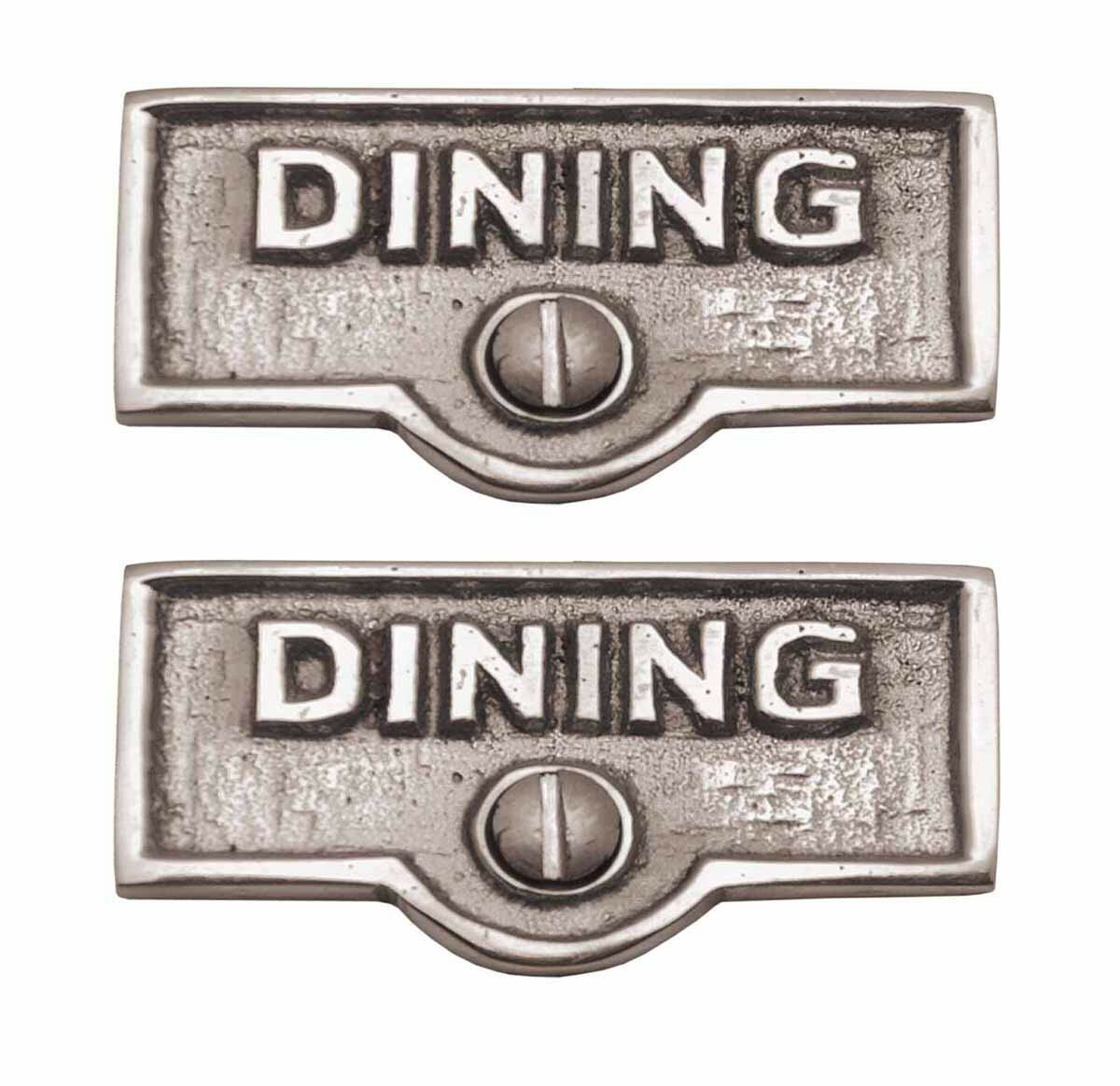 The Renovators Supply Inc. Dining Name Signs Labels Switch Plate Tag ...
