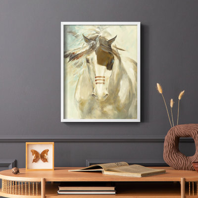Warrior Framed Print - Solid Wood