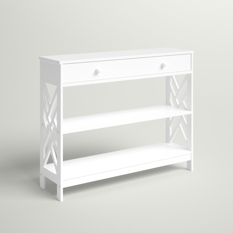 Console de 39,5 po Huggard, Blanc