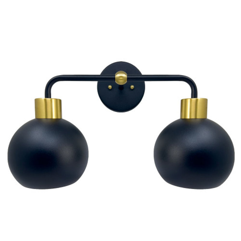 Zakira Wall Light, Matte Black