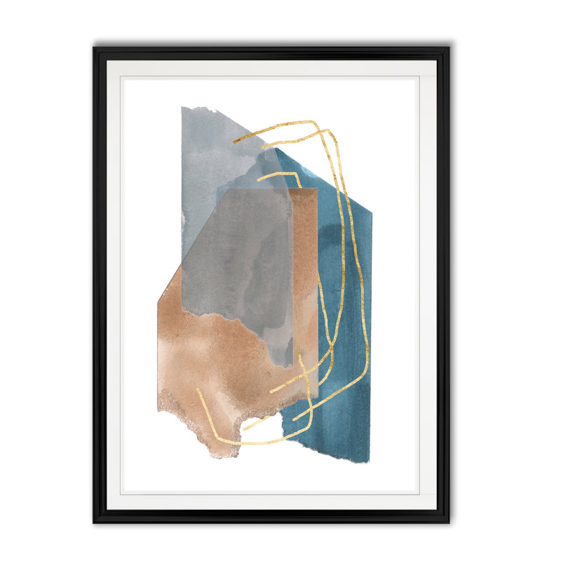 « affaire dissoude i »-reproduction d’art sur toile, H 18,5 po x l 24,5 po x P 1,5 po, Cadre noir