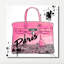 «Pink Paris», reproduction d'impression encadrée-64007939-64007946