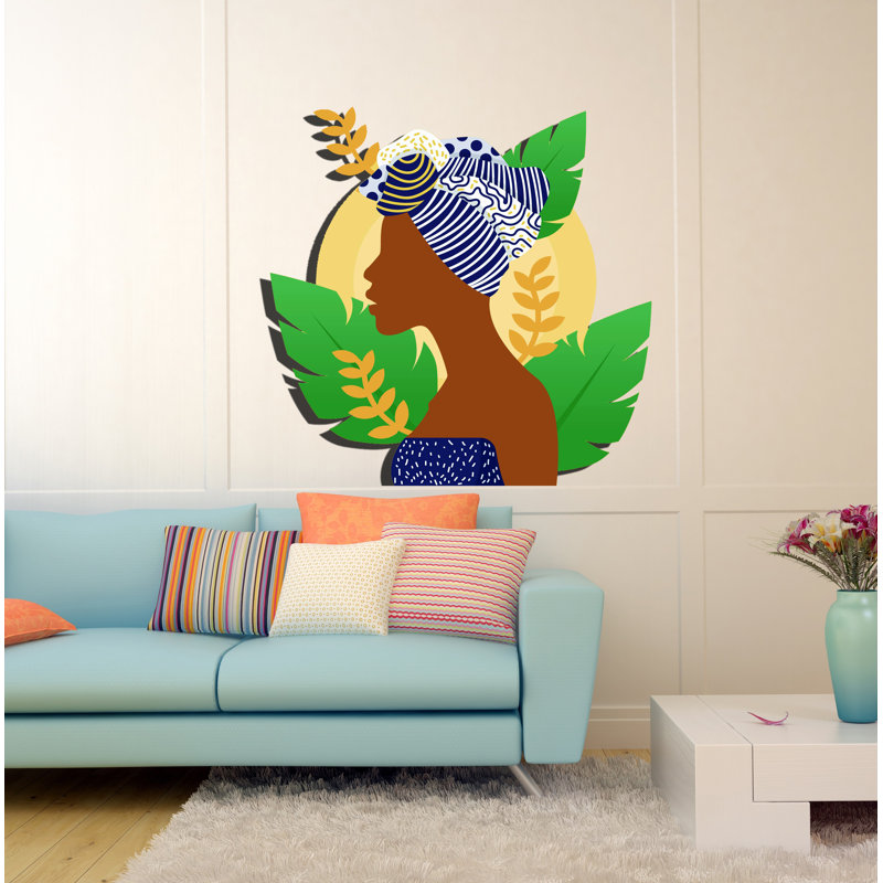 Adhésif décoratif bohémien, H 46 po x l 46 po