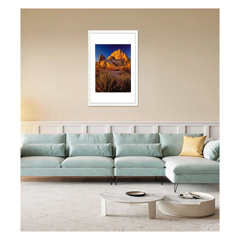 Cadre photo blanc en panneau de fibres à densité moyenne avec verre PS - affichage 12 po x 18 po