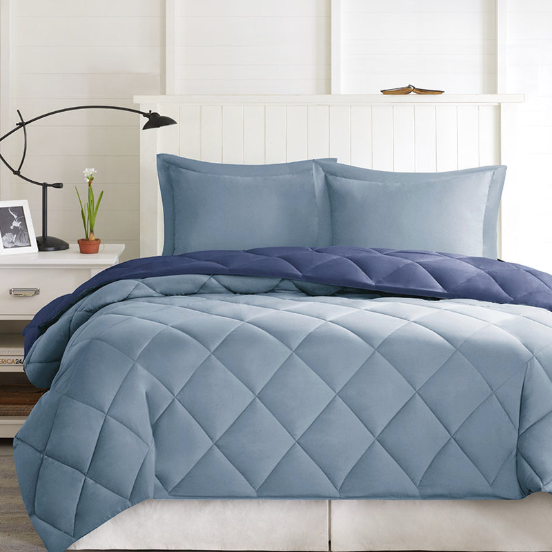 Twin/twin Xl Comforter With 3m And Even Heat Distribution Flannel Shams