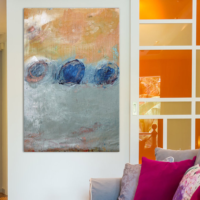 Art mural sale sur toile tendue, H 18 po x l 12 po x P 1,5 po, Toile tendue, Pas de tapis