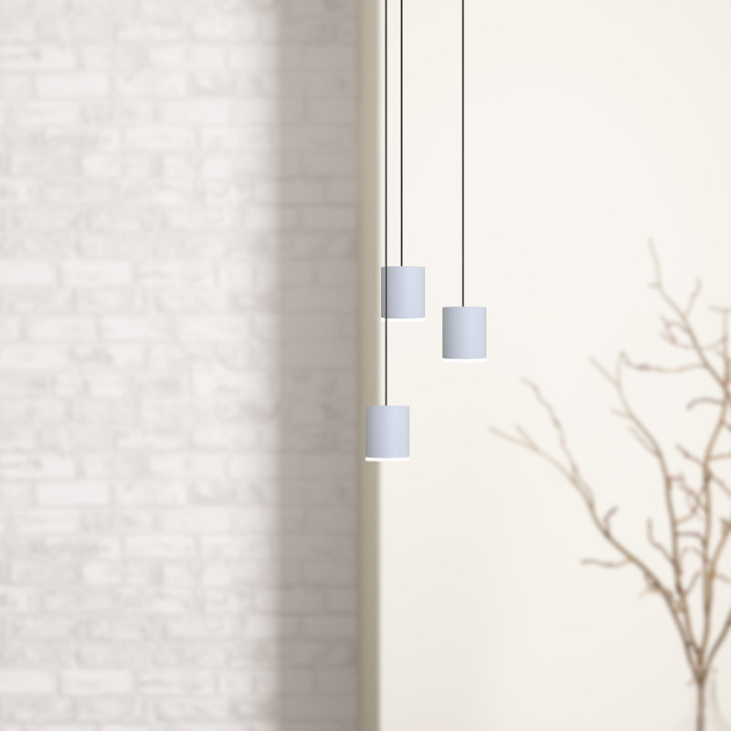 Andromedae 3 - Light Cluster Pendant, White