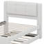 Lit plateforme double avec lit gigogne et lit gigogne double-101248107