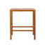 Solid Wood Outdoor Dining Table , 35.04 " W 35.04 " D