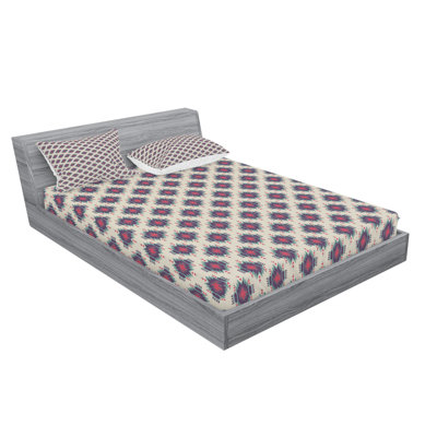 Microfiber Ikat Sheet Set