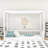 Wooden Canopy Floor Bed With Fence-1985284439-1985284433