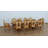 Beckworth 10 - Person Double Pedestal Dining Set