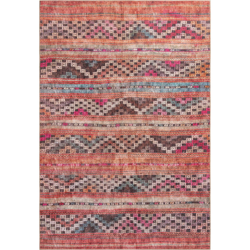 Chenille Geometric Indoor Rug, Rectangle 8'4" x 12'