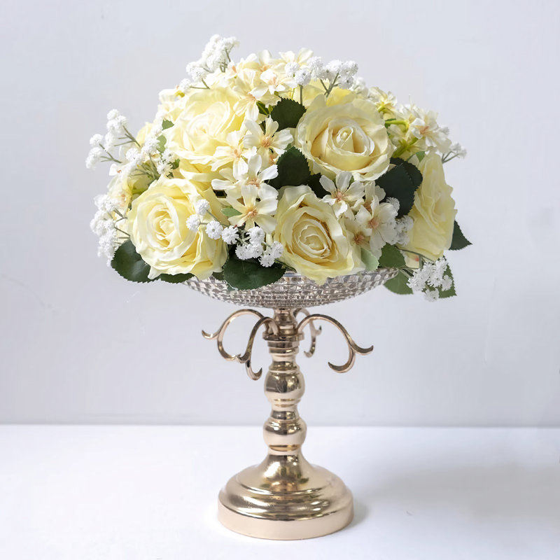 Décoration de fleurs artificielles simulées