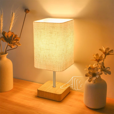 Wood Table Lamp