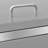 9.08 ft. W x 2.54 ft. D Stainless Steel Horizontal Garbage Shed-73407300