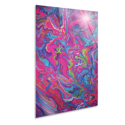 Purple Explosion 1 Piece Painting