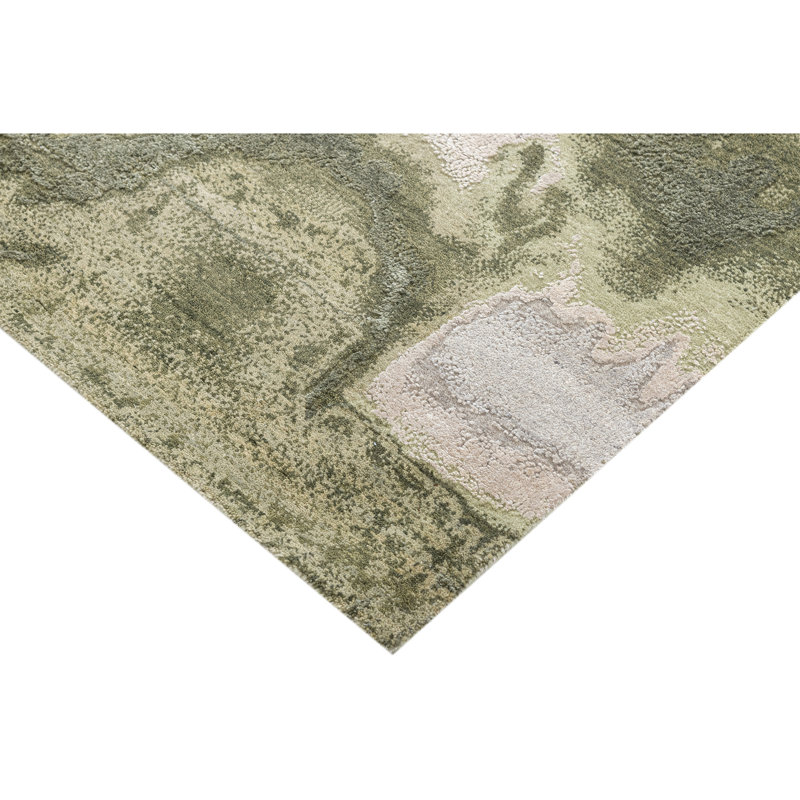 Tapis rectangulaire noué à la main, Rectangle 12 pi x 15 pi