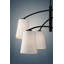 Luminaire suspendu charbon 6 lumières Lyutcho