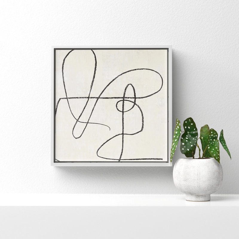 Juxtaposing, 13.5" H x 13.5" W x 2" D, White 