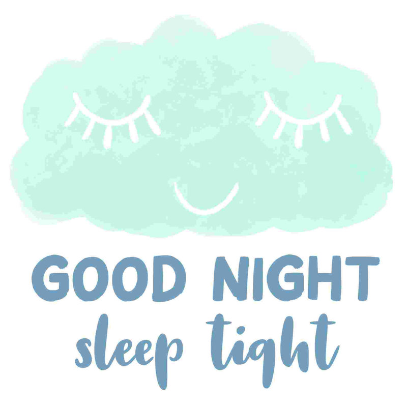 " Good Night Cloud ", 20" H x 20" W  