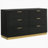 Black 4-piece Eastern King Bedroom Set-1608996746-1608996740