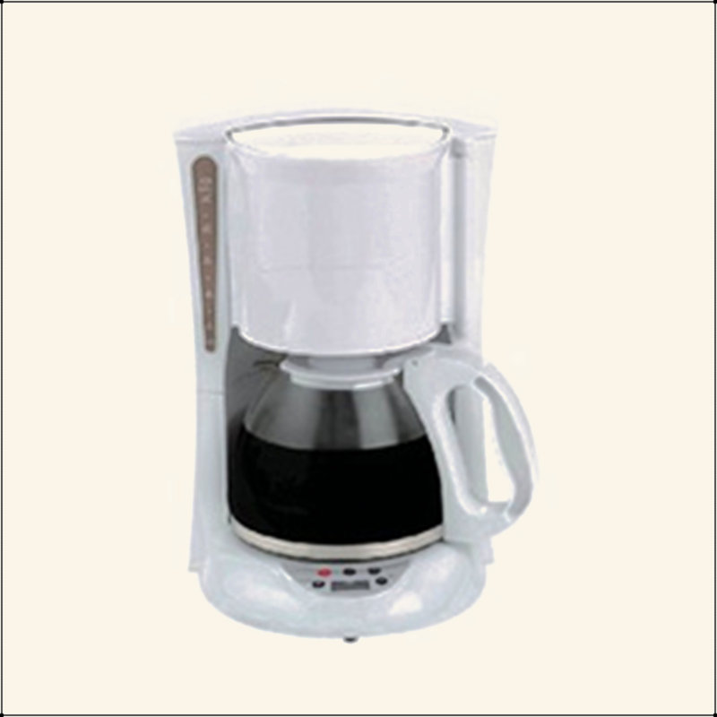 Cafetière numérique 12 tasses Brentwood (blanc)