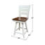 Solid Wood Top Dining Set-872773069