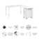 Bush Business Furniture Hustle 60W X 30D L Shaped Computer Desk With 3 Drawer Mobile File Cabinet