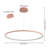 Odin 1-Light LED Unique / Statement Chandelier-116415421-71027345