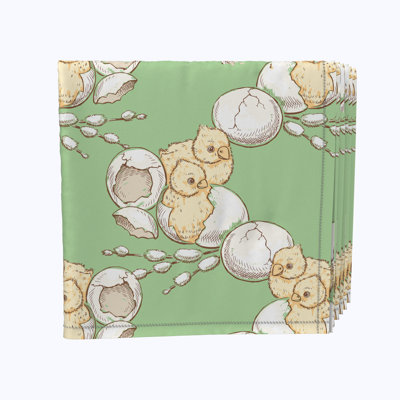 Polyester Animals/Nature Square Napkin