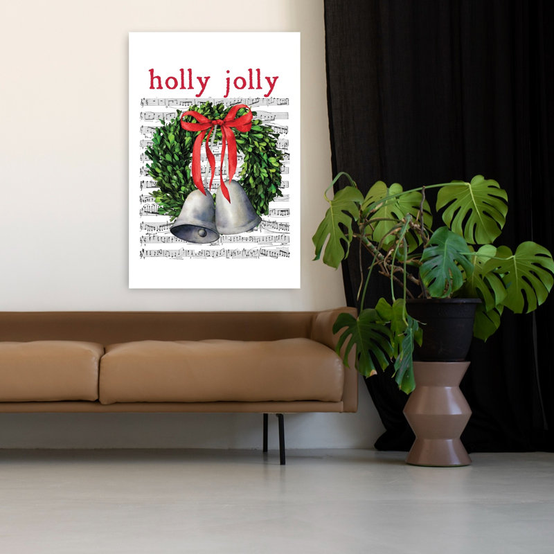 Holly Jolly Christmas, H 48 po x l 32 po