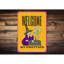 Panneau "Welcome My Pretties Witch" en aluminium-58196343