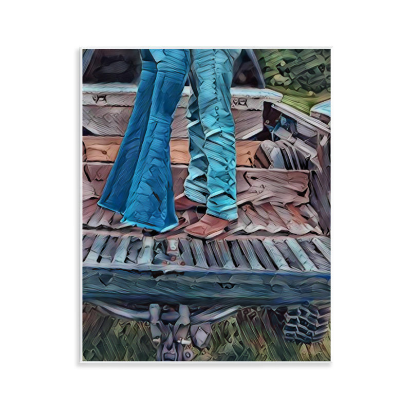 Plaque murale Truck Bed Kisses, conception de Jesse Keith