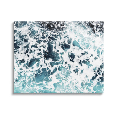 "Stupell Industries", art abstrait sur toile en écume de mer par Sissi et Seb