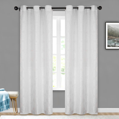 Brodde Semi Sheer Curtain Pair