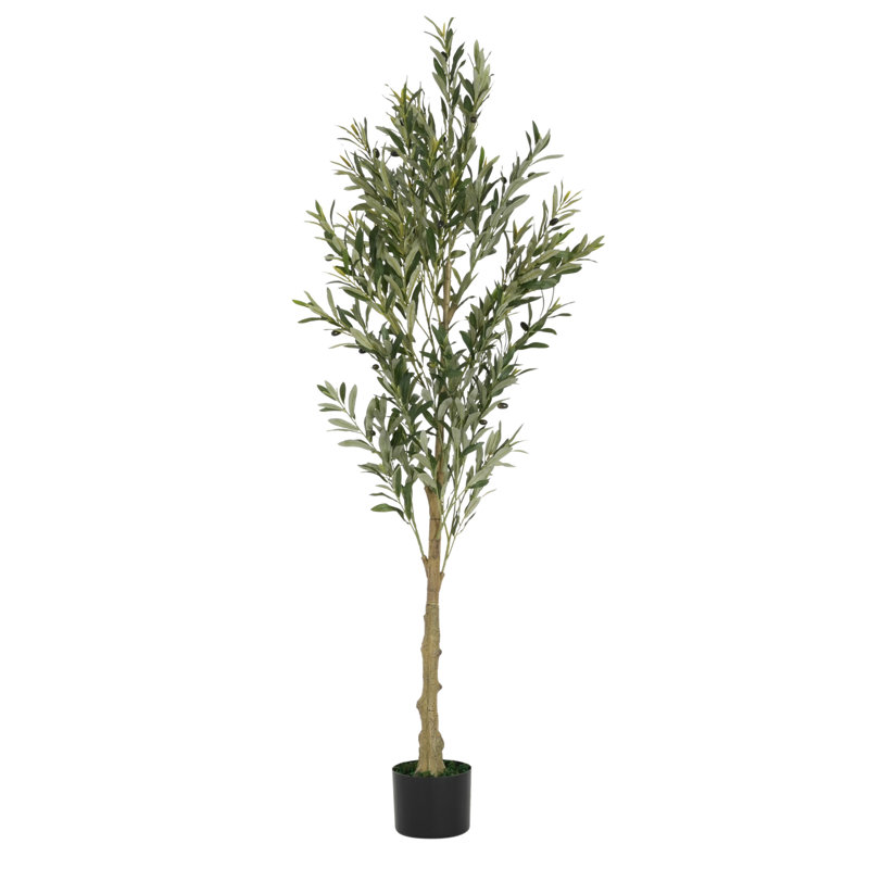 Olive artificielle 6 'avec pot