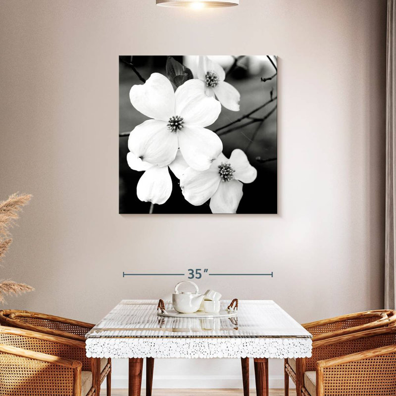 Harnek White Dogwood Flowers