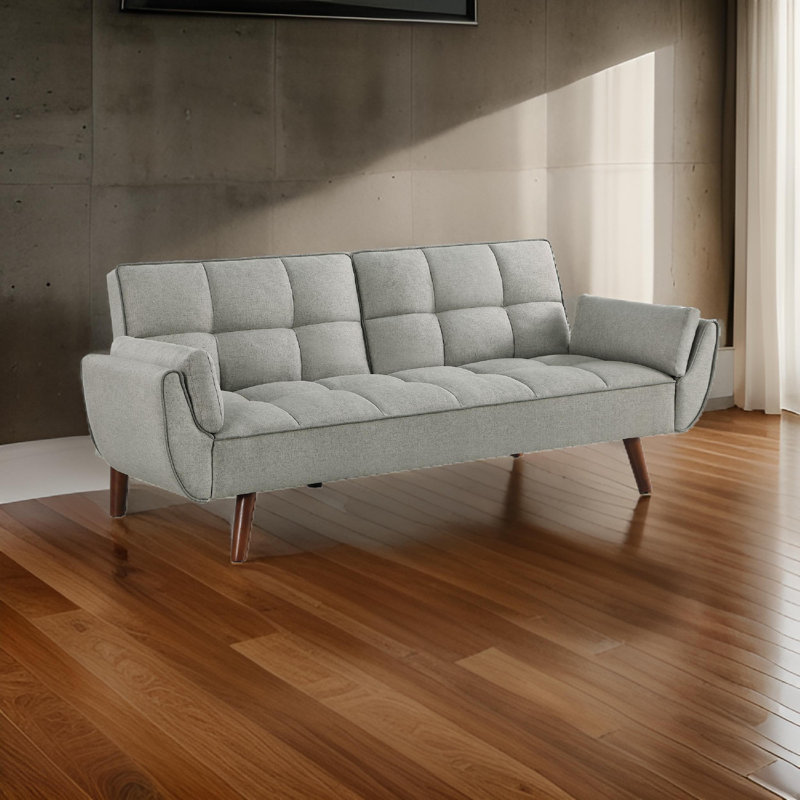 Flared Arm Sleeper, Gray