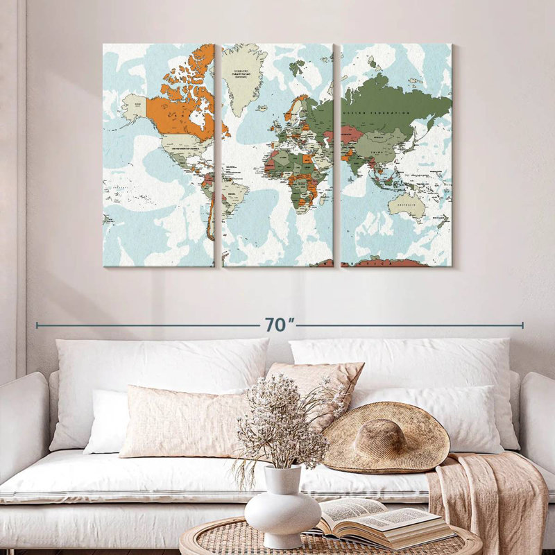 Educational World Map VI
