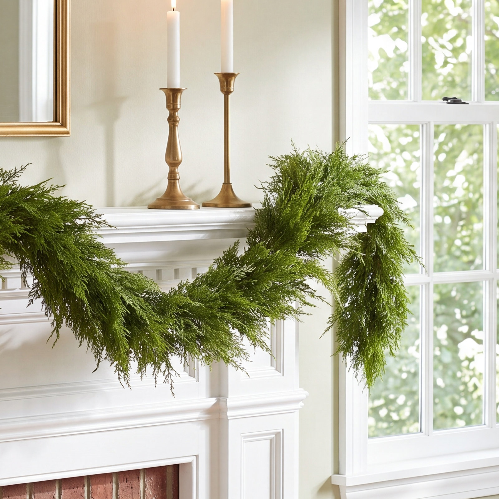 60'' in. Faux Cedar Garland
