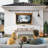 Outdoor TV Storage Cabinet for 44-55 Inch TVs, Weatherproof Wall Mounted TV Box with Adjustable Mount & Fold Up Door for Patio Backyard Garden-126822941